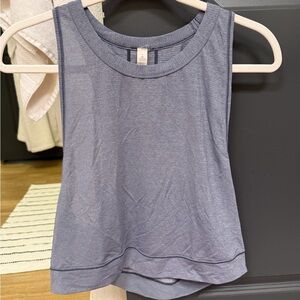 Lululemon Athletica Blue Tank Top